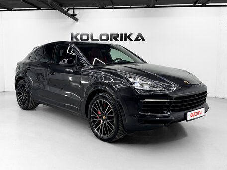 2021 Porsche Cayenne Coupé III, чёрный, 9200000 рублей, вид 3
