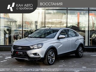 2018 Lada (ВАЗ) Vesta Cross I, серебристый, 809792 рублей, вид 1