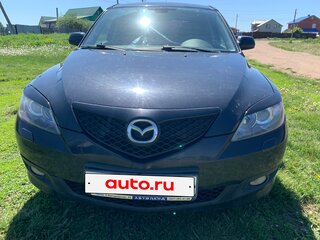 2007 Mazda 3 I (BK) Рестайлинг, чёрный, 560000 рублей, вид 1