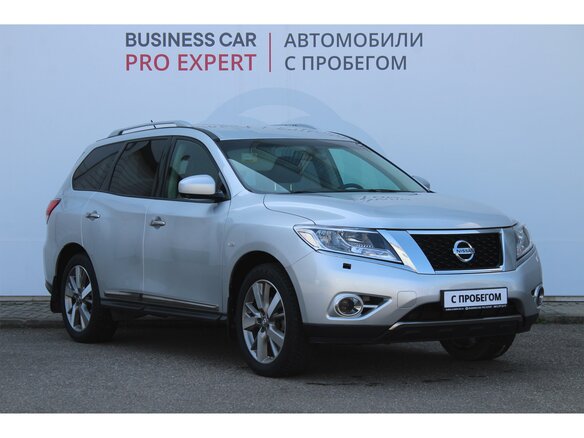2014 Nissan Pathfinder IV, серый, 1460000 рублей - вид 2
