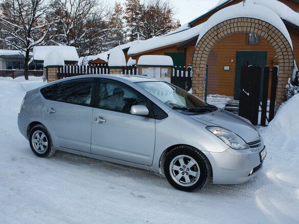 2004 Toyota Prius II (XW20), серебристый, 595000 рублей - вид 13