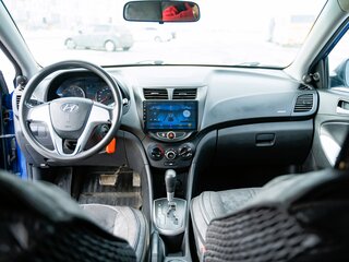 2011 Hyundai Solaris I, синий, 610000 рублей, вид 5