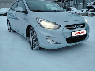 2012 Hyundai Solaris I, голубой, 545000 рублей, вид 1