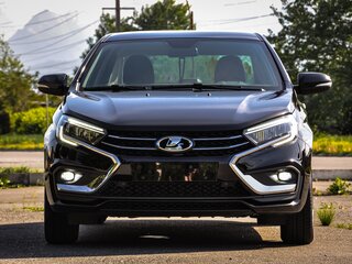 2024 Lada (ВАЗ) Vesta I Рестайлинг (NG), чёрный, 1300000 рублей, вид 2