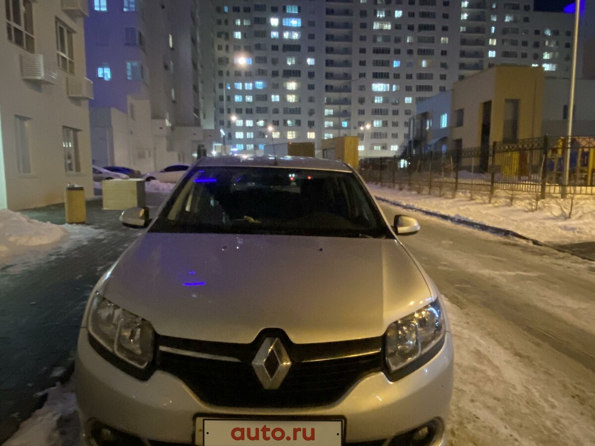 Купить б/у Renault Sandero II 1.6 AMT (82 л.с.) бензин робот в Пензе ...