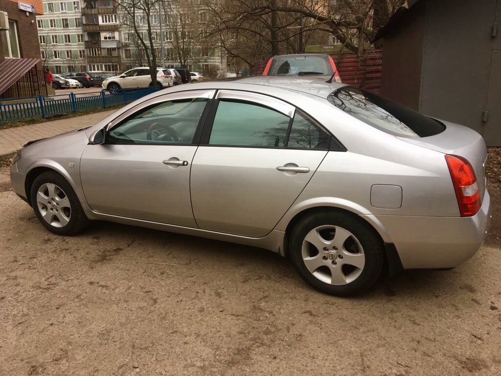 Ниссан примера 2008 год Купить б/у Nissan Primera III (P12) 1.8 AT (116 л.с.) бензин автомат в Москве: с