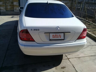 2004 Mercedes-Benz S-Класс 350 IV (W220) Рестайлинг, серебристый, 1650000 рублей, вид 1