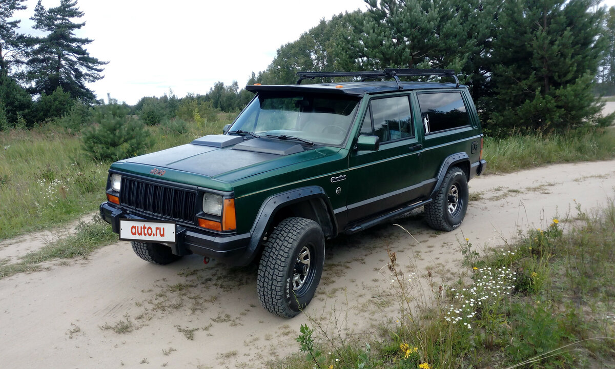 Купить б/у Jeep Cherokee II (XJ) 2.5 MT (121 л.с.) бензин