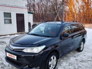 2015 Toyota Corolla Fielder XI (E160, E170, E180) Рестайлинг 1, чёрный, 1150000 рублей, вид 1