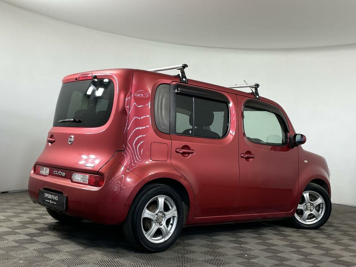 Nissan Cube 赤 アトミックCVT Купить б/у Nissan Cube III (Z12) 1.5 CVT (109 л.с.) бензин