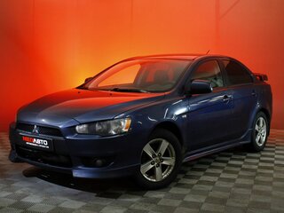 2008 Mitsubishi Lancer X, синий, 650000 рублей, вид 1