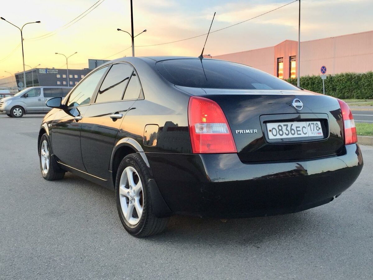 Купить б/у Nissan Primera III (P12) 1.6 MT (106 л.с.) бензин механика в Санкт-Пе