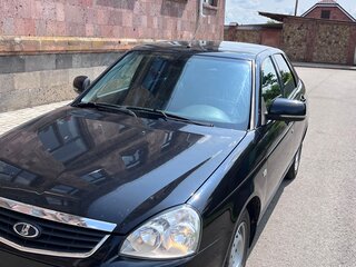 2013 Lada (ВАЗ) Priora I Рестайлинг, чёрный, 440000 рублей, вид 1