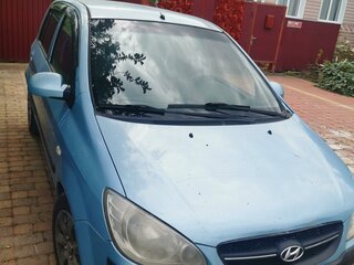 2008 Hyundai Getz I Рестайлинг, голубой, 395000 рублей, вид 1