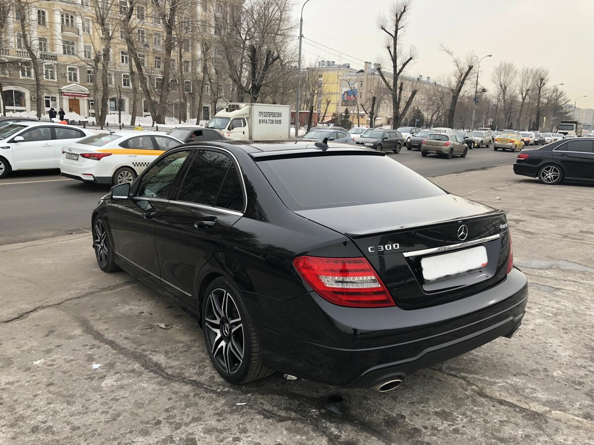 Спойлер АМГ w204