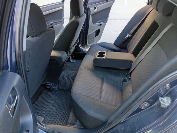 2008 Mitsubishi Lancer X, синий, 595000 рублей - вид 17