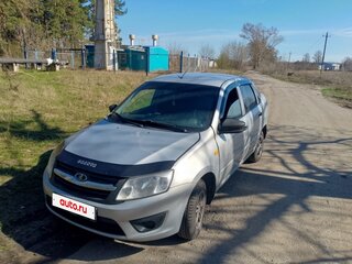 2015 Lada (ВАЗ) Granta I, серебристый, 440000 рублей, вид 1