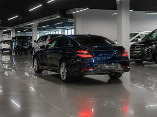 2021 Genesis G70 I Рестайлинг, синий, 3300000 рублей, вид 5