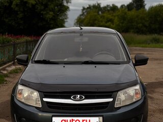 2014 Lada (ВАЗ) Granta I, серый, 300000 рублей, вид 2