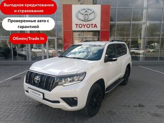 2021 Toyota Land Cruiser Prado 150 Series Рестайлинг 3, белый, 7250000 рублей, вид 1