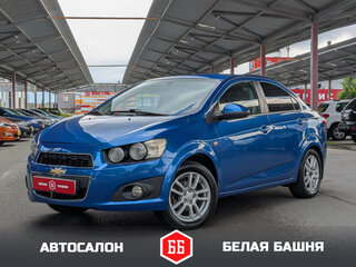 2013 Chevrolet Aveo II, синий, 599900 рублей, вид 1