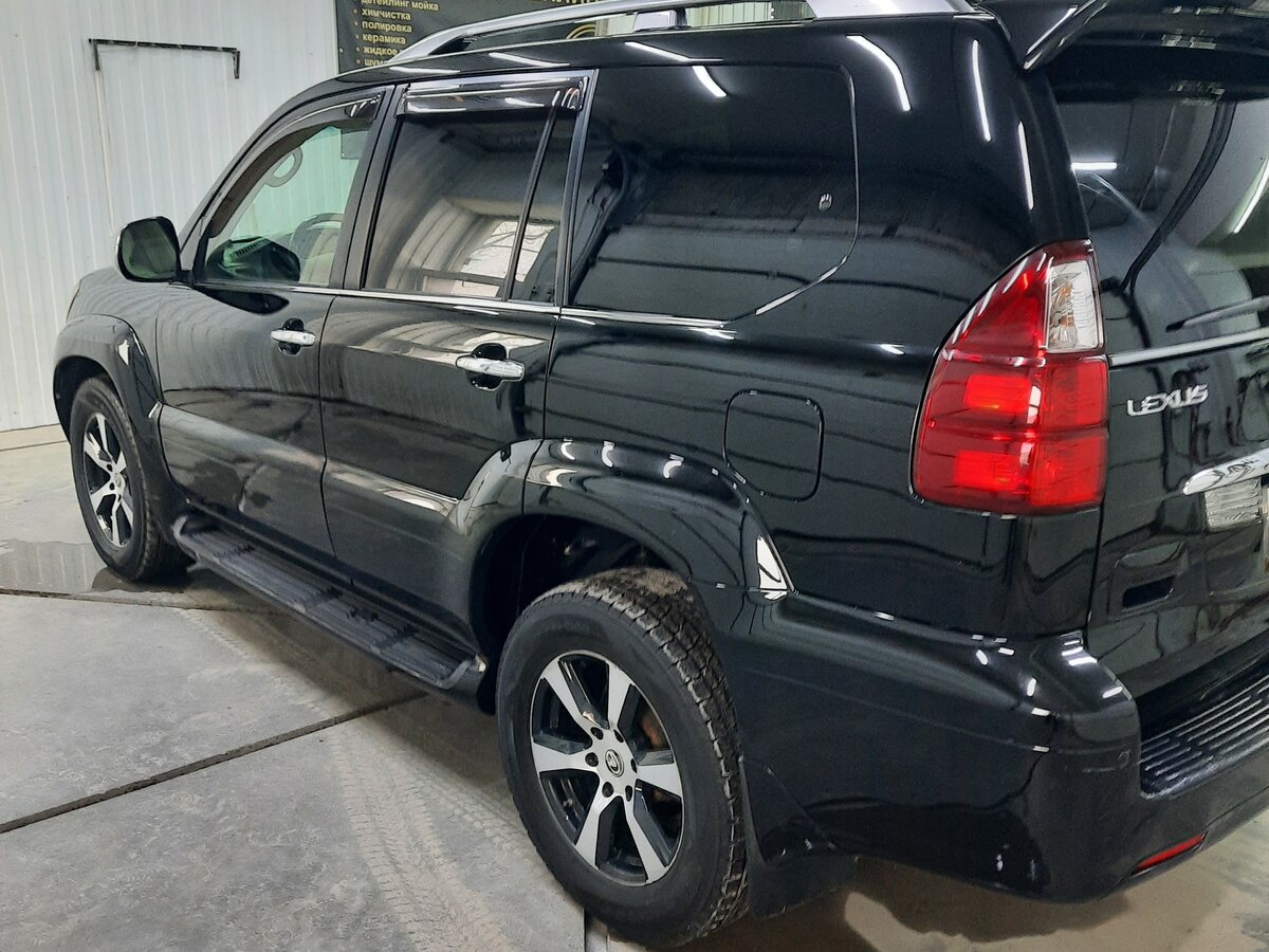 Lexus gx470 2007 черный
