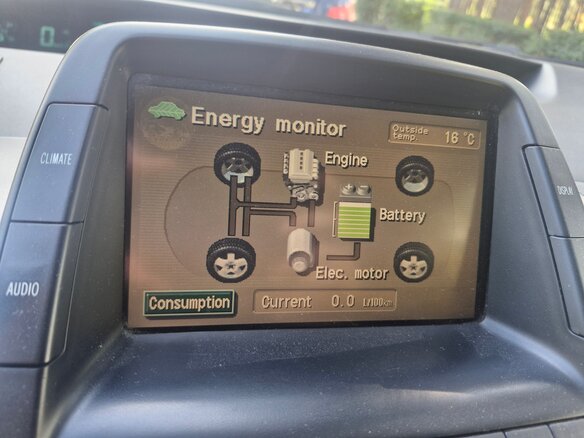 2008 Toyota Prius II Рестайлинг (XW20), чёрный, 750000 рублей - вид 35