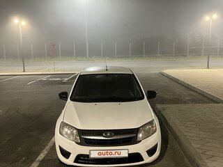 2015 Lada (ВАЗ) Granta I, белый, 480000 рублей, вид 1