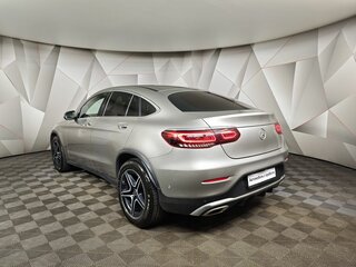 2020 Mercedes-Benz GLC Coupe 300 I (C253) Рестайлинг, серебристый, 4500000 рублей, вид 4