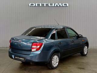 2014 Lada (ВАЗ) Granta I, синий, 397000 рублей, вид 5