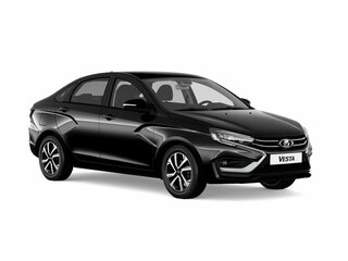 2025 Lada (ВАЗ) Vesta I Рестайлинг (NG), чёрный, 1801000 рублей, вид 1