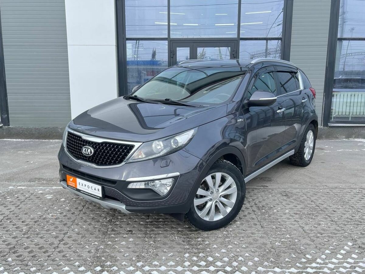 Kia Sportage 2015 черный