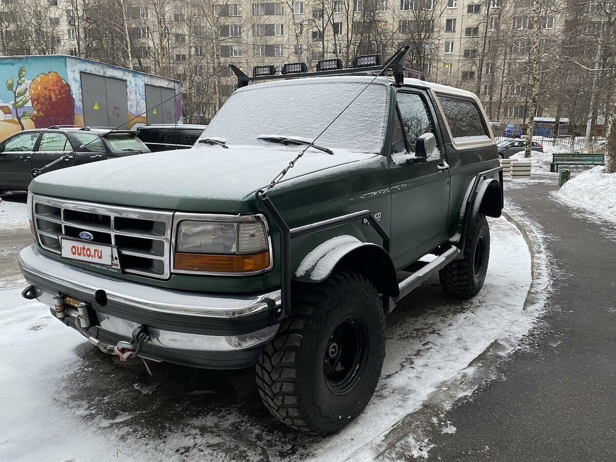 Купить б/у Ford Bronco V 4.9 AT (185 л.с.) 4WD бензин автомат в Москве ...