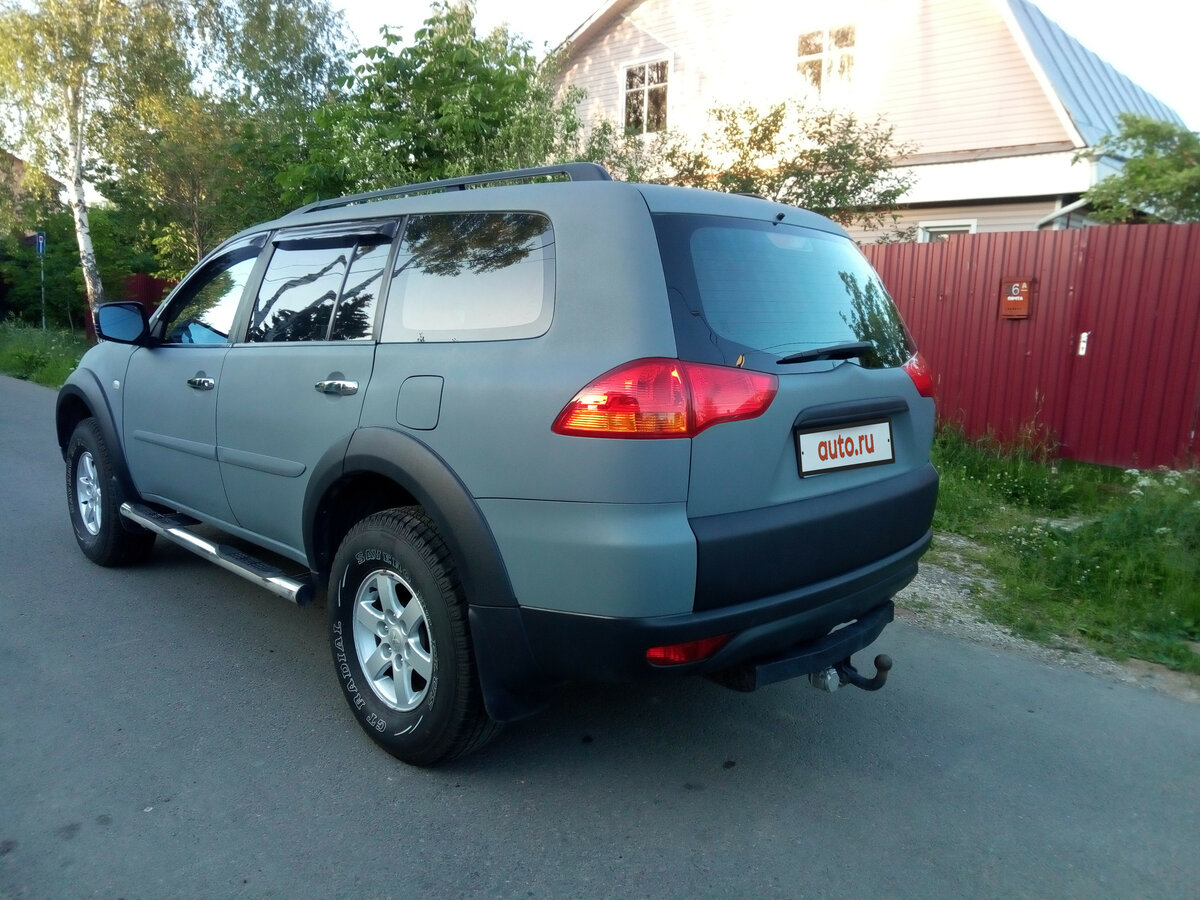 Рестайлинг паджеро спорт