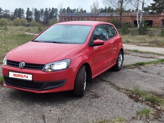 2010 Volkswagen Polo V, красный, 545000 рублей, вид 1