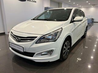 2016 Hyundai Solaris I Рестайлинг, белый, 1030000 рублей, вид 1