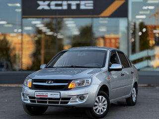 2015 Lada (ВАЗ) Granta I, серебристый, 329000 рублей, вид 1