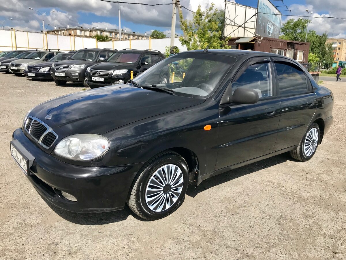 ЗАЗ шанс 2009 черная