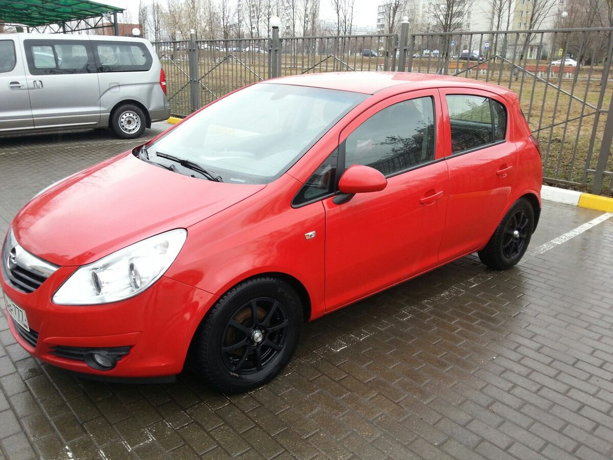 Opel Corsa Red
