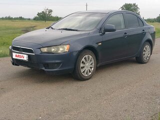 2007 Mitsubishi Lancer X, синий, 410000 рублей, вид 1