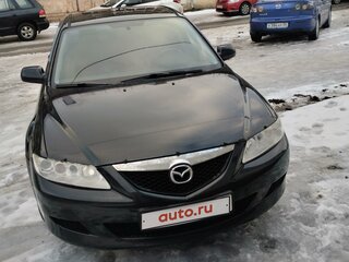 2004 Mazda 6 I (GG), чёрный, 380000 рублей, вид 1