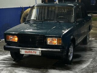 2004 Lada (ВАЗ) 2107, зелёный, 70000 рублей, вид 1