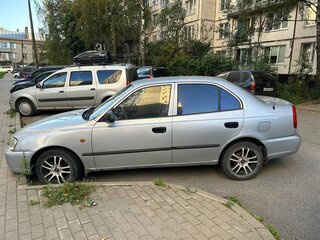2005 Hyundai Accent ТагАЗ II, серебристый, 270000 рублей, вид 3