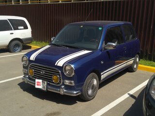 2000 Daihatsu Cuore V (L700), синий, 680000 рублей, вид 1