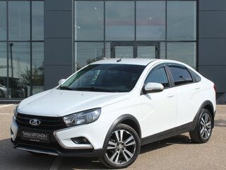 2018 Lada (ВАЗ) Vesta Cross I, белый, 880000 рублей, вид 1