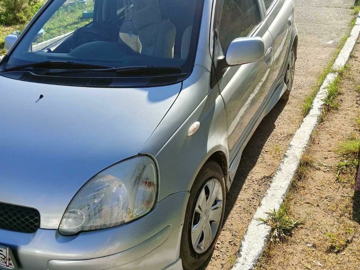 Тойота Витц 2003 синяя