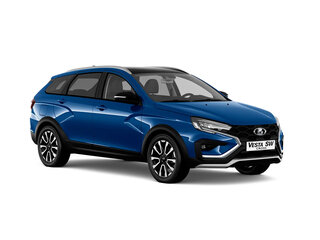 2025 Lada (ВАЗ) Vesta SW Cross I Рестайлинг (NG), синий, 2059000 рублей, вид 1