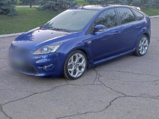 2008 Ford Focus ST II Рестайлинг, синий, 800000 рублей, вид 1