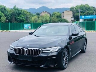 2021 BMW 5 серии 530i xDrive VII (G30/G31) Рестайлинг, чёрный, 3889000 рублей, вид 1