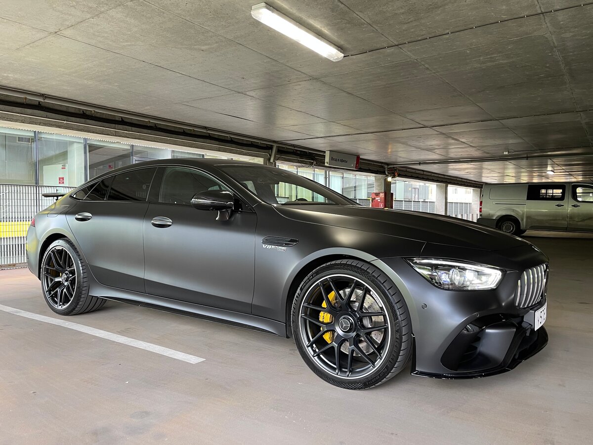 Mercedes AMG gt 63 матовый